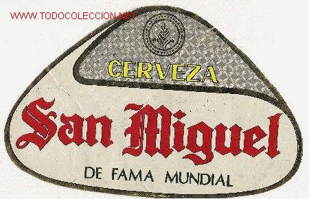 Collection stickers: CERVEZAS SAN MIGUEL ( ADESIVO )