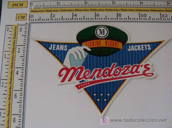 pegatina de marcas de ropa. mendoza's cimarron. - Buy Antique and collectible stickers at todocoleccion 19229653