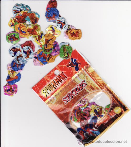 Pegatinas de colecci&oacute;n: 100 Pegatinas De Spiderman - Foto 1