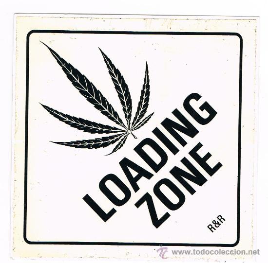 Pegatinas de colecci&oacute;n: PEGATINA / ADHESIVO LOADING ZONE - Foto 1