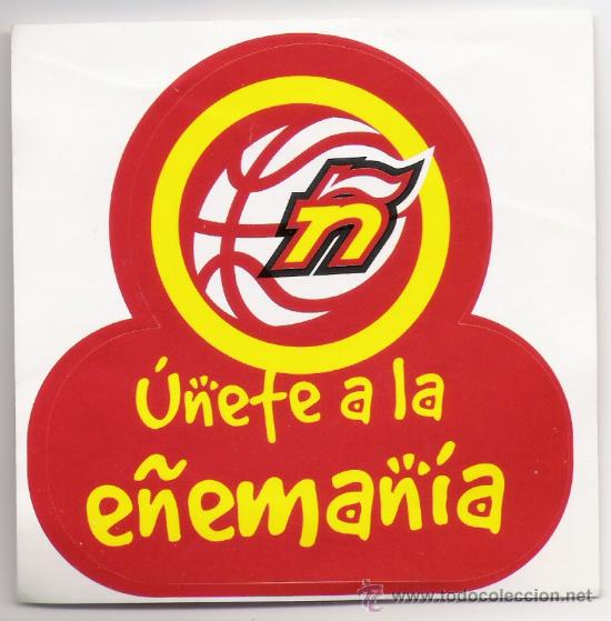 Adesivi di collezione: pegatina seleccion esp&ntilde;aola de baloncesto