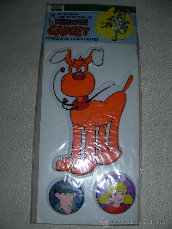 Pegatinas de colecci&oacute;n: PEGATINAS TRIDIMENSIONALES INSPECTOR GADGET 2 - Foto 1