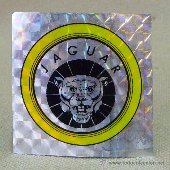 Pegatinas de colecci&oacute;n: ADHESIVO, PEGATINA, PUBLICITARIA, JAGUAR , 5 X 5 CM