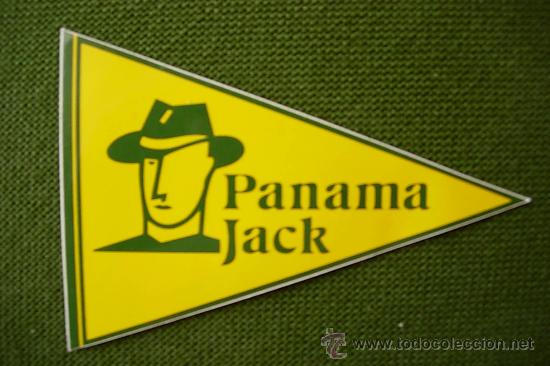 Pegatinas de colecci&oacute;n: PEGATINA DE LA MARCA PANAMA JACK - Foto 1