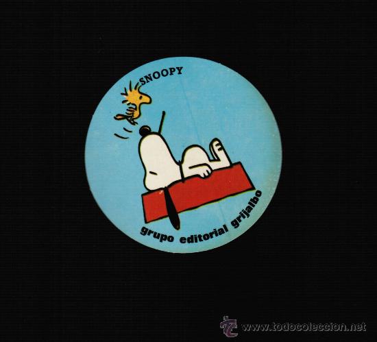 Pegatinas de colecci&oacute;n: SNOOPY - PEGATINAS PUBLICITARIAS GRIJALBO