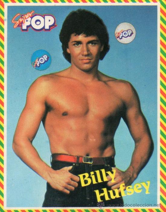 Pegatinas de colecci&oacute;n: pegatina de super pop a&ntilde;os 80 de Billy Hufsey.