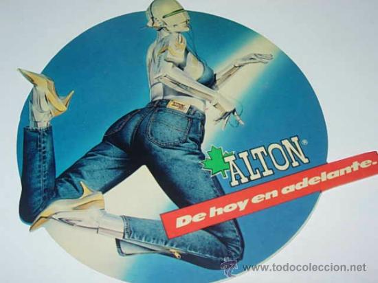 Pegatinas de colecci&oacute;n: PEGATINA  DE ALTON . TEJANOS