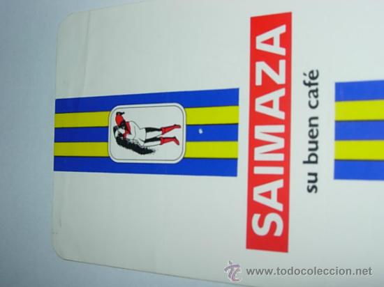 Pegatinas de colecci&oacute;n: PEGATINA  DE  SAIMAZA. SU BUEN CAFE
