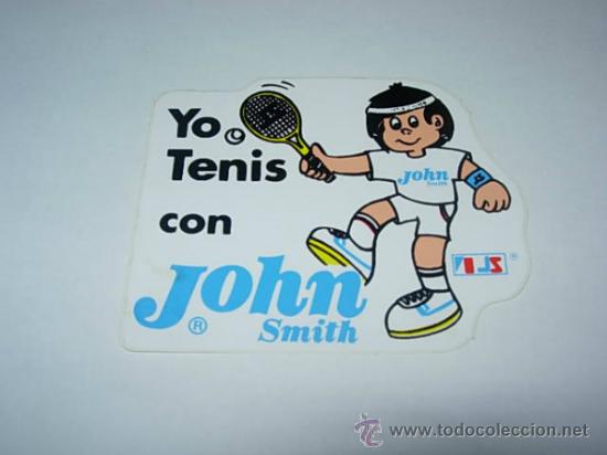Pegatinas de colecci&oacute;n: PEGATINA  DE  JOHN SMITH