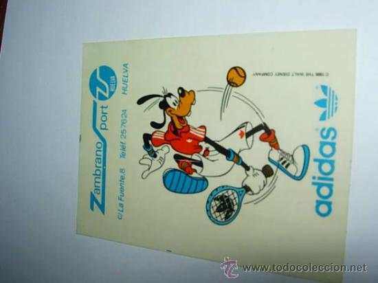 Pegatinas de colecci&oacute;n: PEGATINA  DE  ADIDAS.  ZANBRANO SPORT