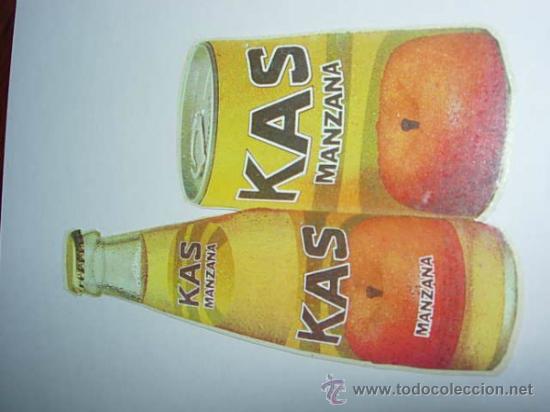 Pegatinas de colecci&oacute;n: PEGATINA  DE  KAS MANZANA - Foto 1