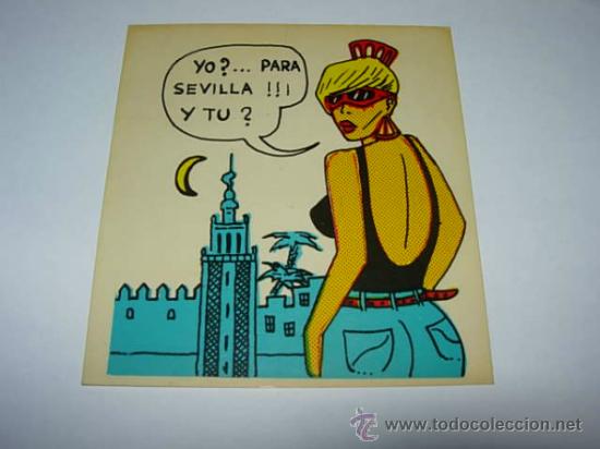Autocollants de collection: PEGATINA  DE  LA  EXPO 92 DE SEVILLA