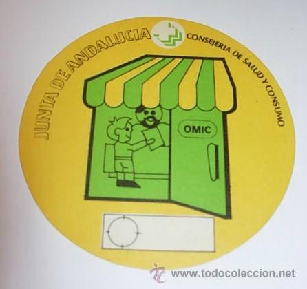 Autocollants de collection: PEGATINA POLICA SOCIAL JUNTA DE ANDALUCIA . CONSEJERIA DE SALUD Y CONSUMO