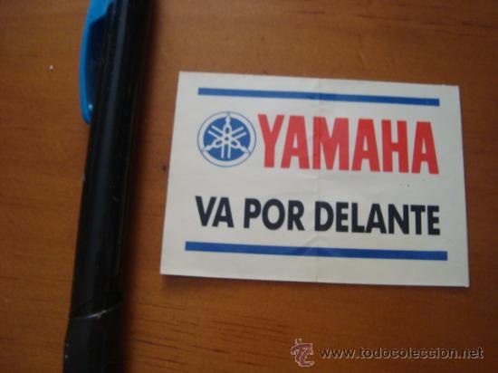 Pegatinas de colecci&oacute;n: antigua pegatina original de la epoca yamaha