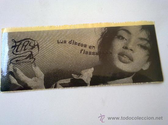 Pegatinas de colecci&oacute;n: pegatina discos flash - Foto 1