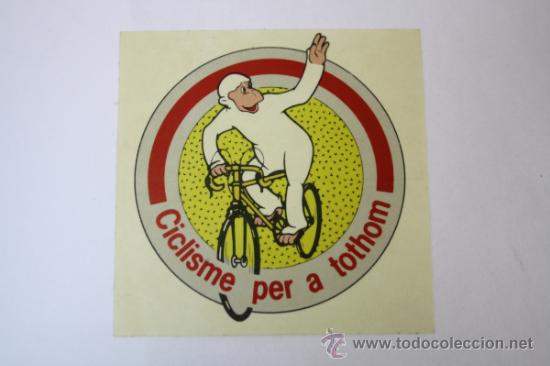 Pegatinas de colecci&oacute;n: Pegatina Copito de Nieve, Barcelona - Ciclisme per a tothom