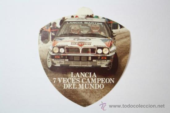 Pegatinas de colecci&oacute;n: Pegatina Lancia 7 Veces Campe&oacute;n del Mundo  - Ref. 228
