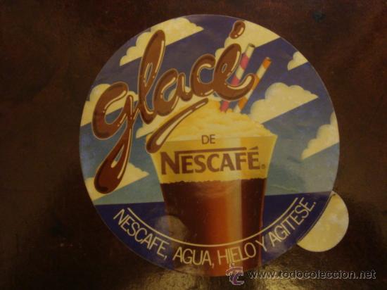 Pegatinas de colecci&oacute;n: antigua pegatina nescafe - Foto 1