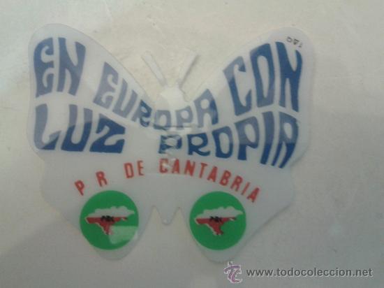 Adesivi di collezione: BROCHE POLITICO DE CANTABRIA