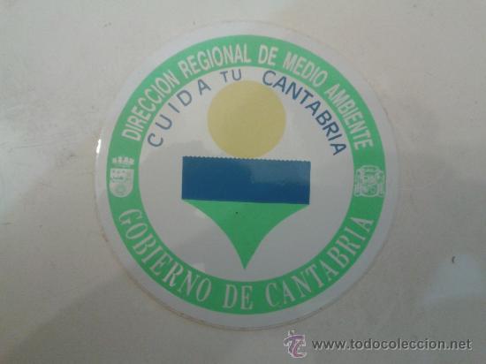 Autocolantes de cole&ccedil;&atilde;o: PEGATINA POLITICA DEL GOBIERNO DE CANTABRIA