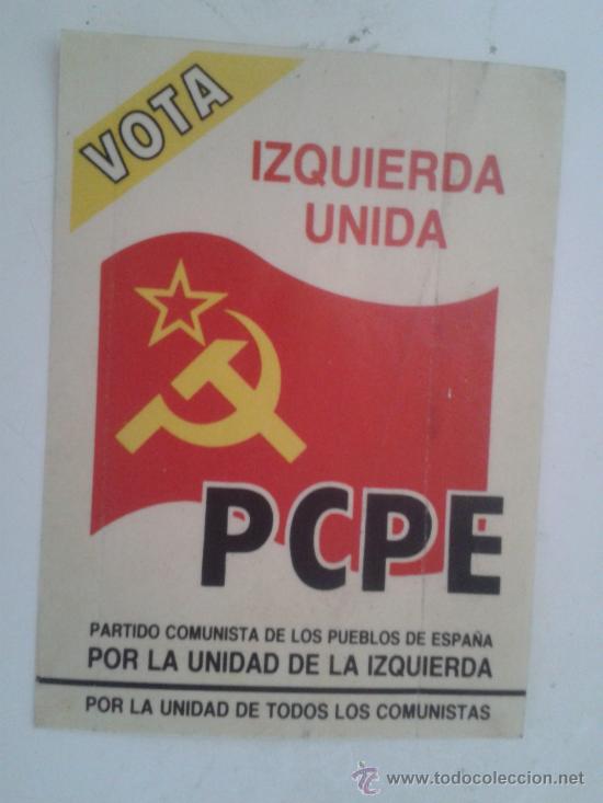 Autocolantes de cole&ccedil;&atilde;o: PEGATINA POLITICA