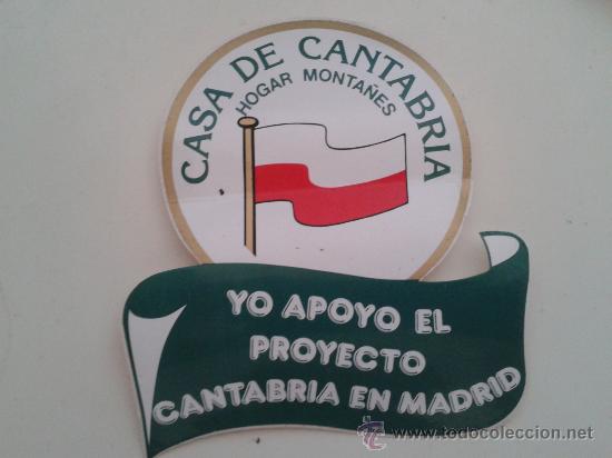 Autocolantes de cole&ccedil;&atilde;o: PEGATINA POLITICA DE CANTABRIA