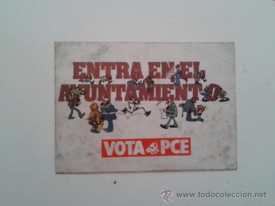 Autocolantes de cole&ccedil;&atilde;o: PEGATINA POLITICA