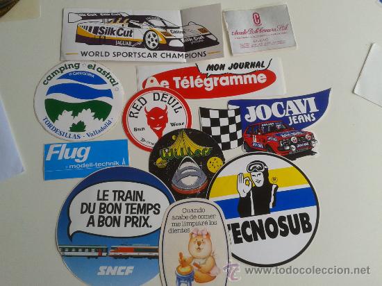 PEGATINAS DE LOS A&Ntilde;OS 80