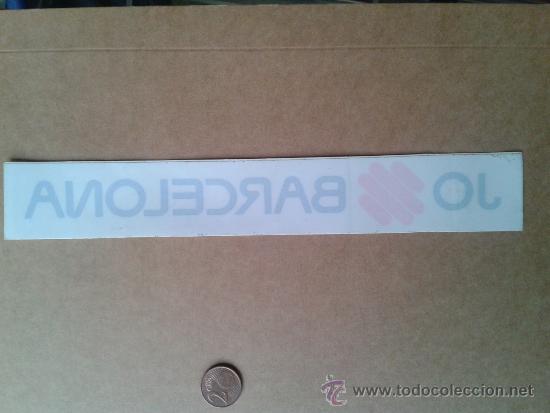 Pegatinas de colecci&oacute;n: Adhesivo pegatina para vidrio Banca Catalana banco dirigido por Jordi Pujol