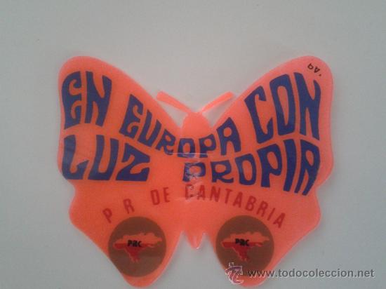 Pegatinas de colecci&oacute;n: broche politico de cantabria