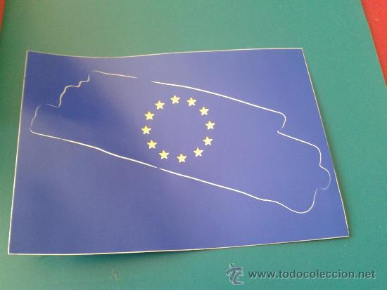 Adesivi di collezione: Adhesivo pegatina grande bandera Uni&oacute;n Europea UE Comunidad Econ&oacute;mica Europea