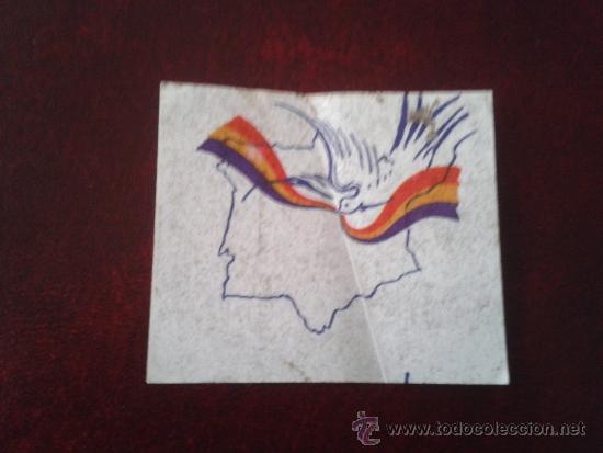 Adesivi di collezione: Adhesivo pegatina bandera republicana tricolor mapa de Espa&ntilde;a