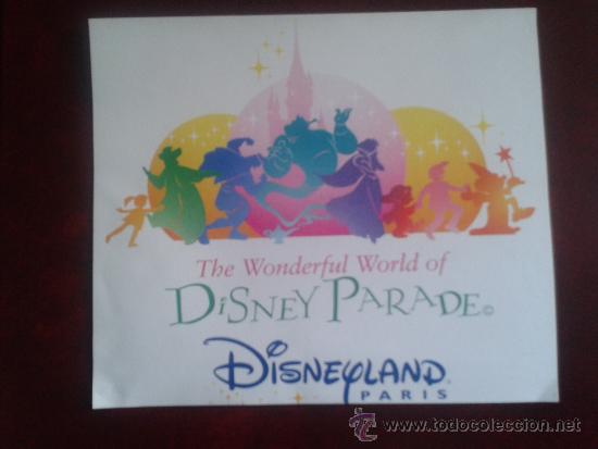 Pegatinas de colecci&oacute;n: Adhesivo pegatina disney parade disneyland paris sticker a&ntilde;os 90