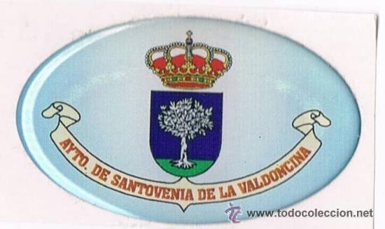 Sammlung von Aufklebern: PEGATINA de SANTOVENIA DE LA VALDONCINA (LE&Oacute;N )