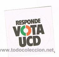 Pegatinas de colecci&oacute;n: PEGATINA DE UCD - Foto 1