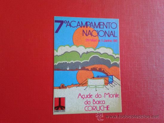 Collection stickers: adhesivo pegatina mdp cde comunistas portugueses campamento militantes 1986