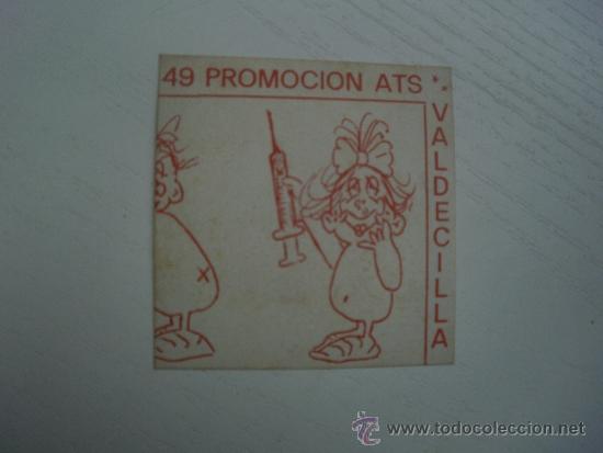 Pegatinas de colecci&oacute;n: PEGATINA 49 PROMOCION ATS - VALDECILLA - SANTANDER - A&Ntilde;OS 70