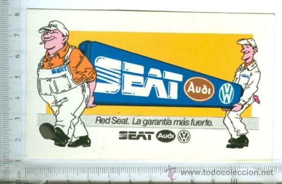 Autocollants de collection: ADHESIVO O PEGATINA  DE SEAT  SIN PEGAR.