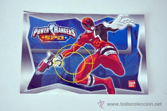 Pegatinas de colecci&oacute;n: PEGATINA DE LOS POWER RANGERS