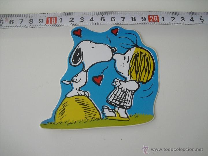 Pegatinas de colecci&oacute;n: Snoopy , PEGATINA SIN PEGAR, ADHESIVO. Calca.