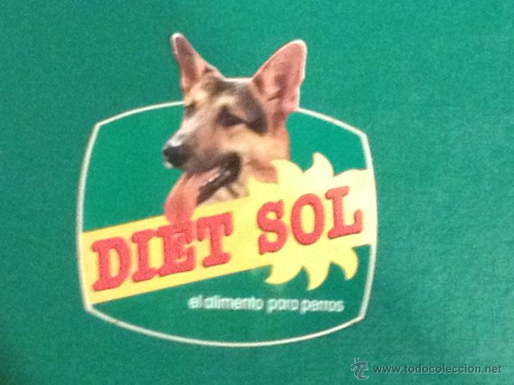 Autocollants de collection: PEGATINA DIET SOL EL ALIMENTO PARA PERROS - ADHESIVO PERRO PASTOR ALEMAN