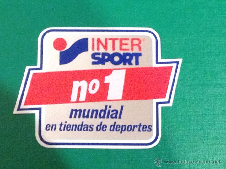 Pegatinas de colecci&oacute;n: PEGATINA INTER SPORT N&ordm; 1 MUNDIAL EN TIENDAS DE DEPORTES - ADHESIVO