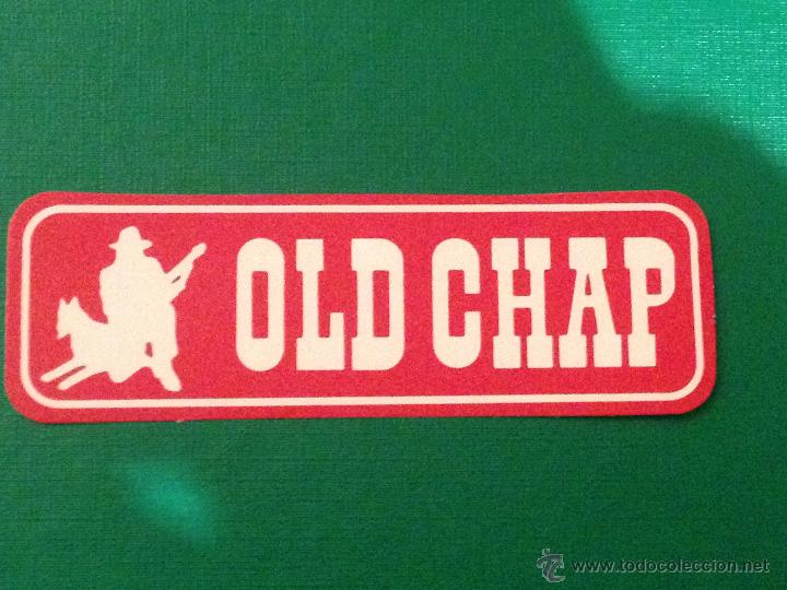 Collection stickers: PEGATINA OLD CHAP MODA TEJANOS JEANS - ADHESIVO