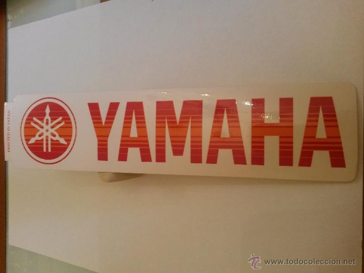 Pegatinas de colecci&oacute;n: Pegatina con a&ntilde;os yamaha