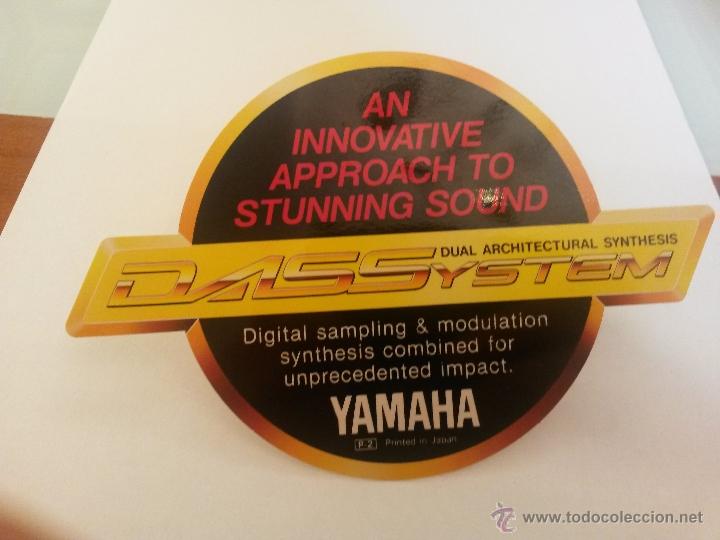 Pegatinas de colecci&oacute;n: Pegatina con a&ntilde;os yamaha