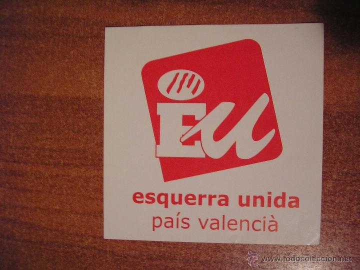 Autocollants de collection: pegatina-adhesivo esquerra unida-eupv