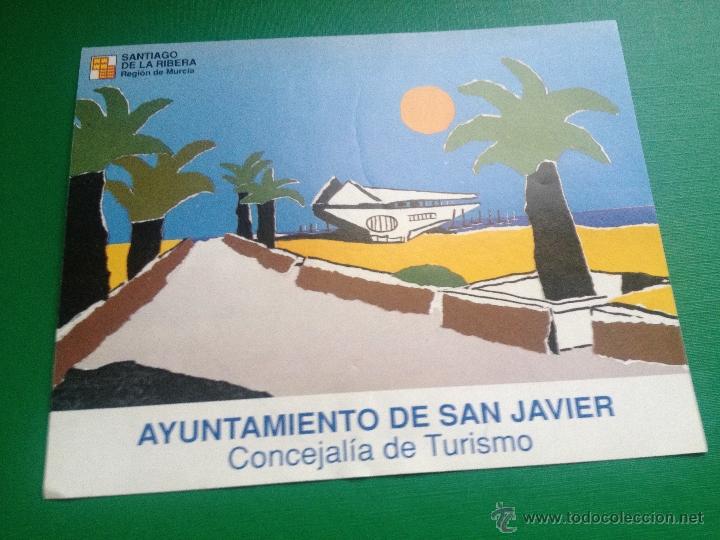 Collection stickers: PEGATINA AYUNTAMIENTO DE SAN JAVIER - CONCEJALIA TURISMO - SANTIAGO DE LA RIBERA - MURCIA- ADHESIVO