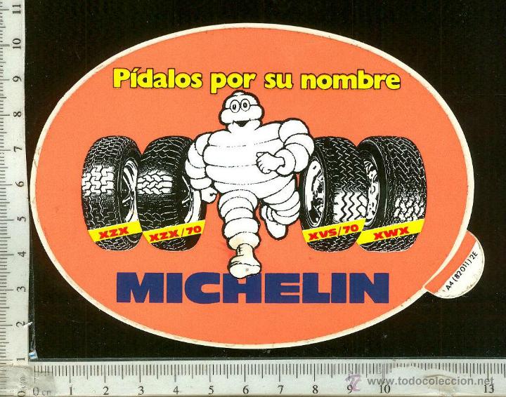 Pegatinas de colecci&oacute;n: PEGATINA DE MICHELIN - Foto 1