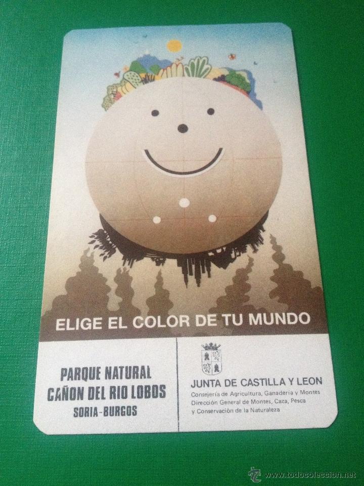 Sammlung von Aufklebern: PEGATINA PARQUE NATURAL CA&Ntilde;OL DEL RIO LOBOS SORIA BURGOS - JUNTA CASTILLA Y LEON - ADHESIVO