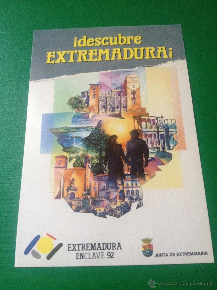 Pegatinas de colecci&oacute;n: PEGATINA EXTREMADURA - JUNTA DE EXTREMADURA - TURISMO - ADHESIVO